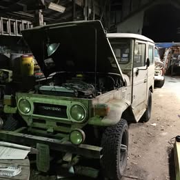 1977 Toyota Land Cruiser FJ40 Project \u2013 Disassembled \u2013 Rust-Free Tub \u2013 Powder Coated Frame \u2013 Rebuilt