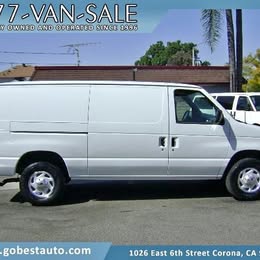 2001 Ford econoline e350 cargo work van utility service box truck ex-city 1-ton 48,000 miles!