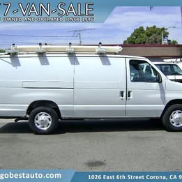 2002 Ford Econoline E350 EXTENDED Cargo Work Van Utility Service Box Truck V10 6.8L POWER Ex-City 1-Ton LOW MILES