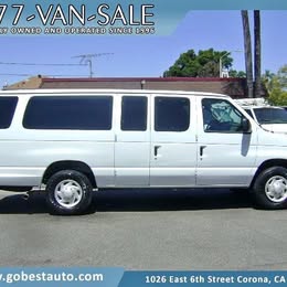 2009 Ford econoline e350 15-passenger cargo van rv camper bus ex-city loaded 50,000 miles!