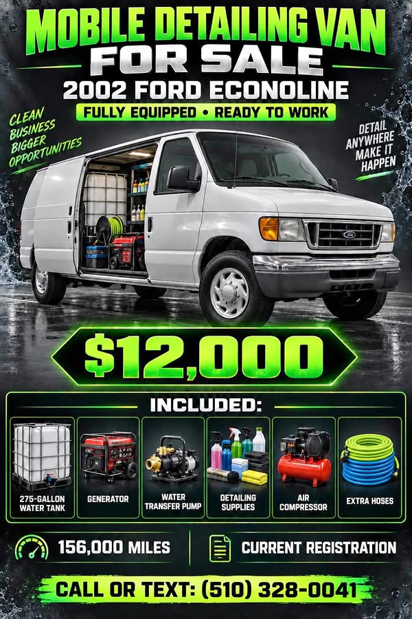 2002 Ford Econoline E150 Cargo - Van