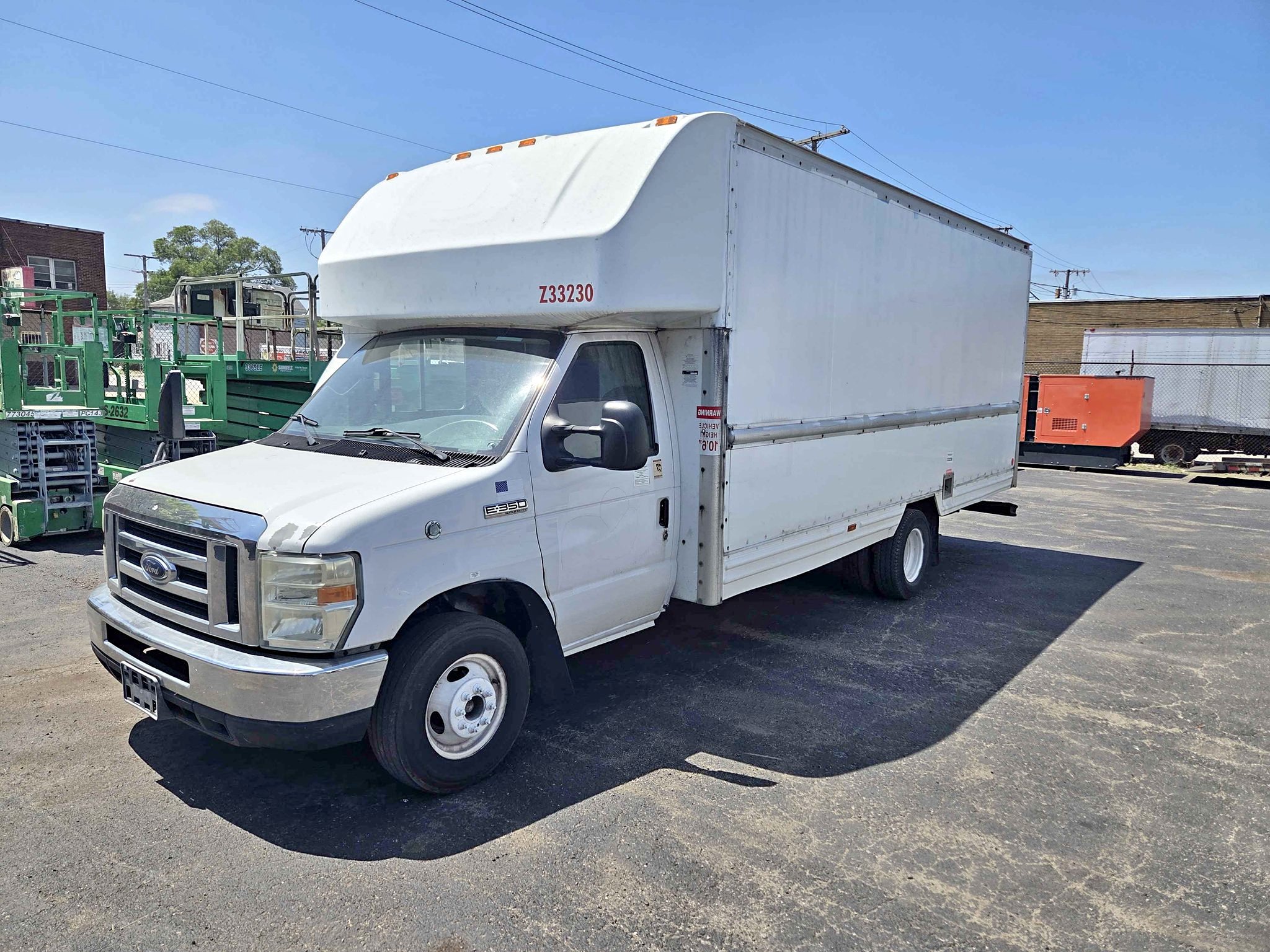 2008 Ford E350 Econoline  Box Truck