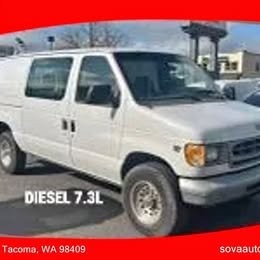 2000 Ford Econoline E350 Super Duty Cargo Van