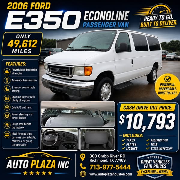 2006 Ford e350 econoline