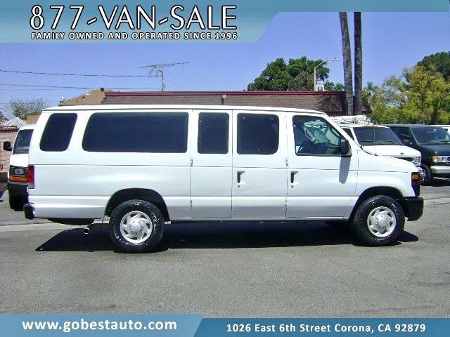 2009 Ford Econoline E350 15-Passenger Cargo Van RV Camper Bus Ex-City Loaded 50,000 MILES!