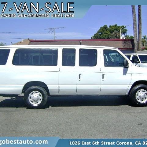 2009 Ford Econoline E350 15-Passenger Cargo Van RV Camper Bus Ex-City Loaded Tow Pkg 52,000 MILES