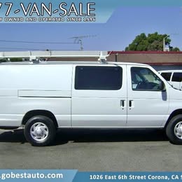 2014 Ford Econoline E350 EXTENDED Cargo Work Van Utility Service Box Truck Ex-City Loaded 42,000 MILES!