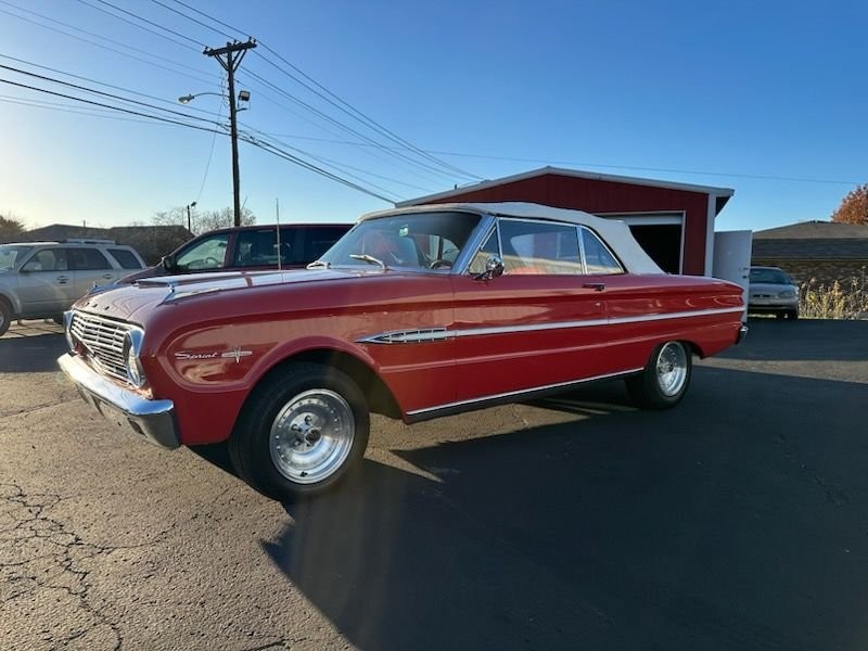 1963 Ford Falcon 7,686 MILES, Highly Original, Red-on-Red