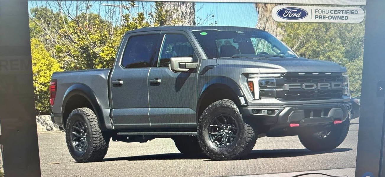 2024 Ford F150 SuperCrew Cab - Raptor 801A Package