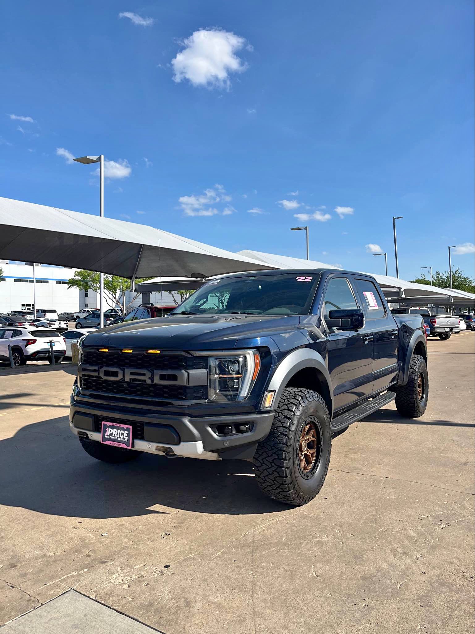 2022 Ford F150 SuperCrew Cab - Raptor Pickup 4D 5 1\/2 ft