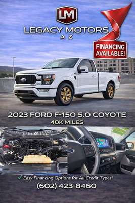2023 Ford F150 Regular Cab - Coyote