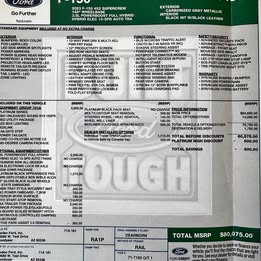 2023 Ford F-150 Platinum Hybrid Supercrew Truck