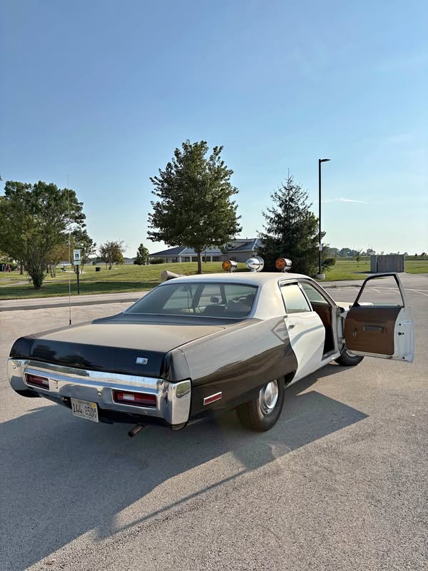 1972 Plymouth fury - Police edition