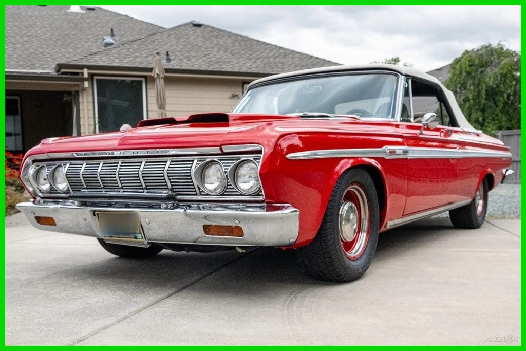 1964 Plymouth Fury Sport Convertible Stock #2224117