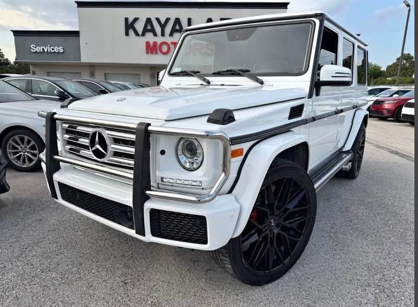 2017 Mercedes-Benz G-Class - G 550 4MATIC Sport Utility 4D