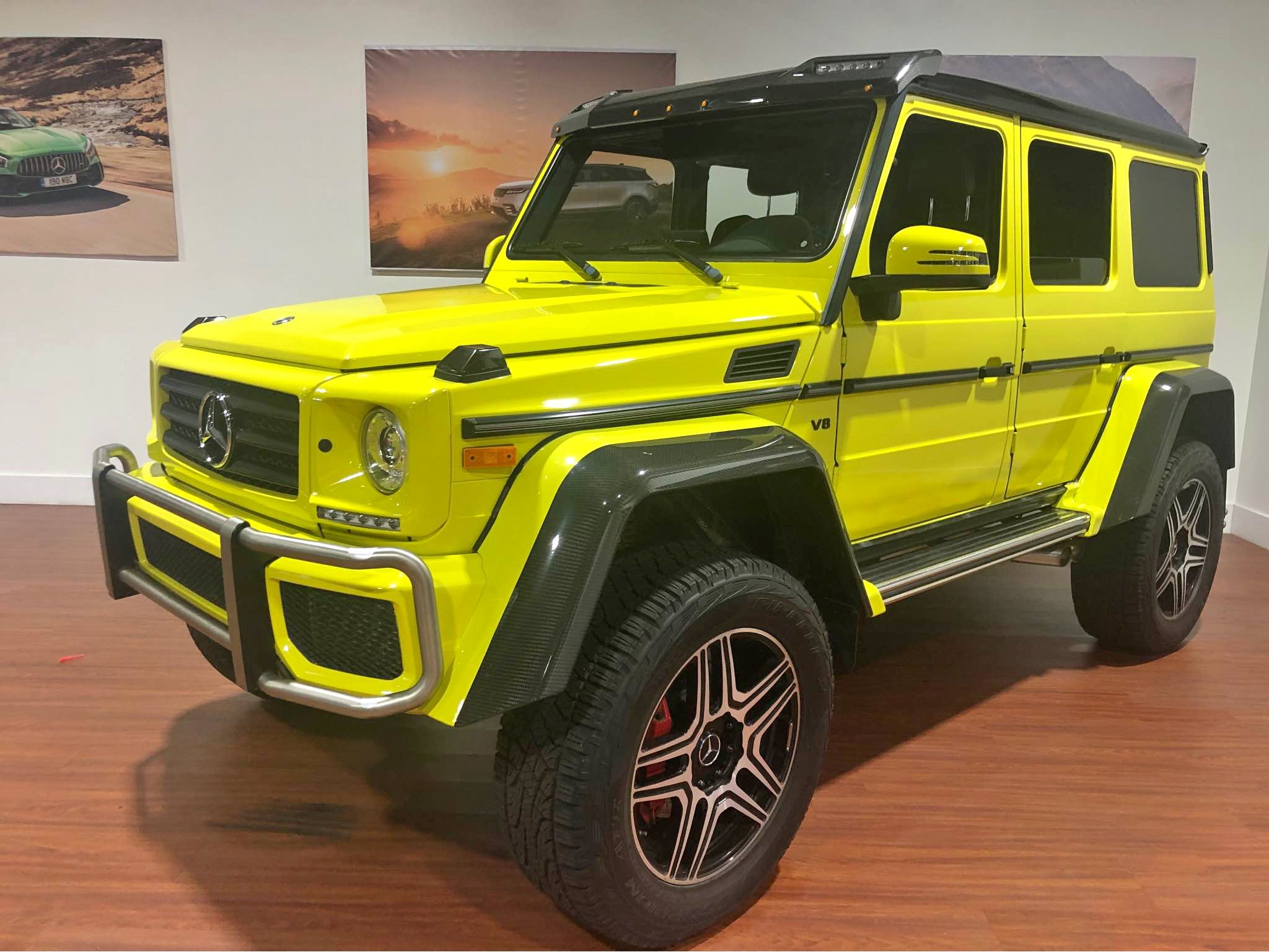 2018 Mercedes-Benz G-Class - G 550 4X4 Squared Sport Utility 4D