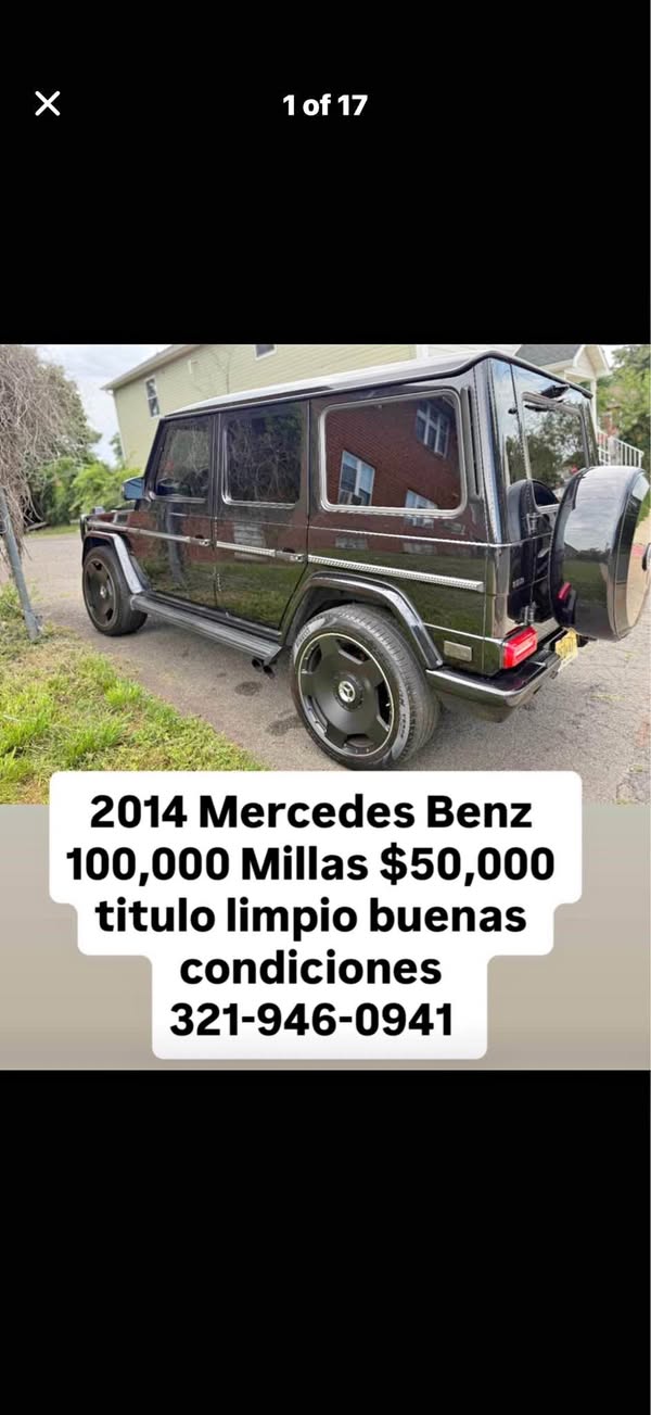 2014 Mercedes-Benz G-Class - G 550 Sport Utility 4D
