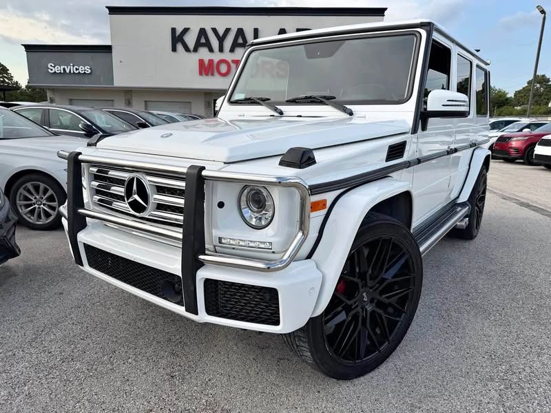 2017 Mercedes-Benz G-Class - G 550 4MATIC Sport Utility 4D