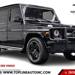 2015 Mercedes-Benz G-Class AMG SUV