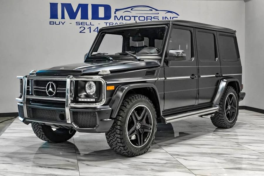 2016 Mercedes-Benz G-Class - G 63 AMG 4MATIC Sport Utility 4D