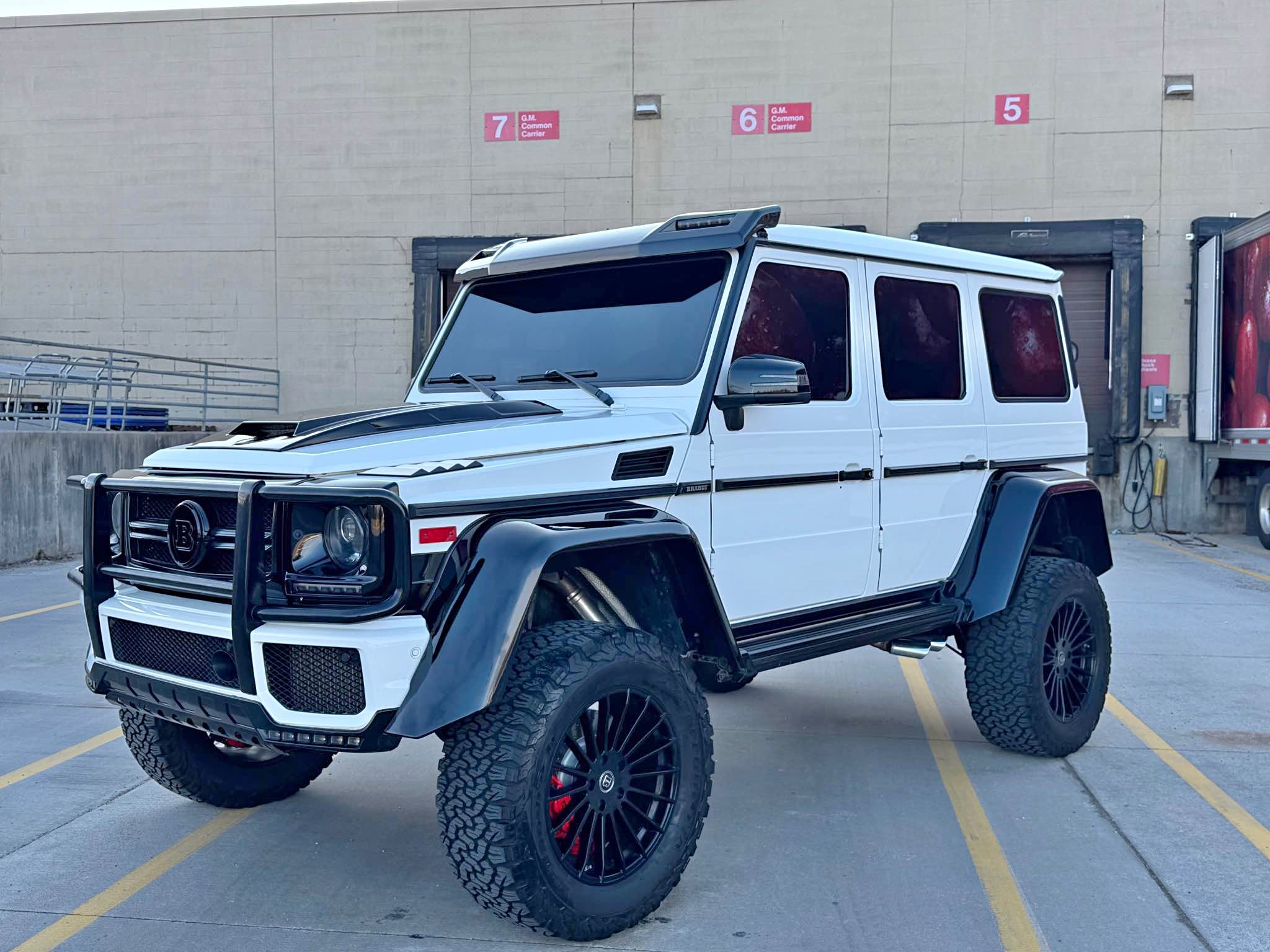 2016 Mercedes-Benz G-Class G63 AMG 4 by 4 Squared Brabus