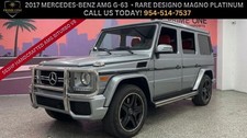 2017 Mercedes-Benz G-Class G 63 AMG Sport Utility 4D