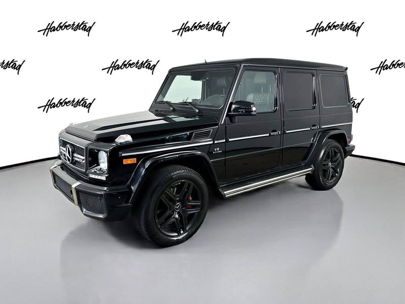 2016 Mercedes-Benz G-Class - G 63 AMG 4MATIC Sport Utility 4D
