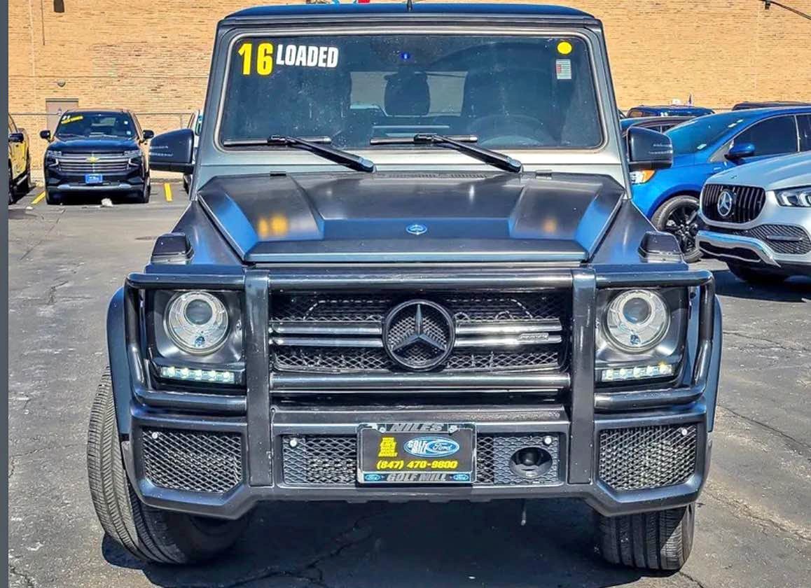 2016 Mercedes-Benz Mercedes-AMG G-Class G 63 AMG Sport Utility 4D