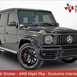 2020 Mercedes-Benz AMG G-CLASS G 63