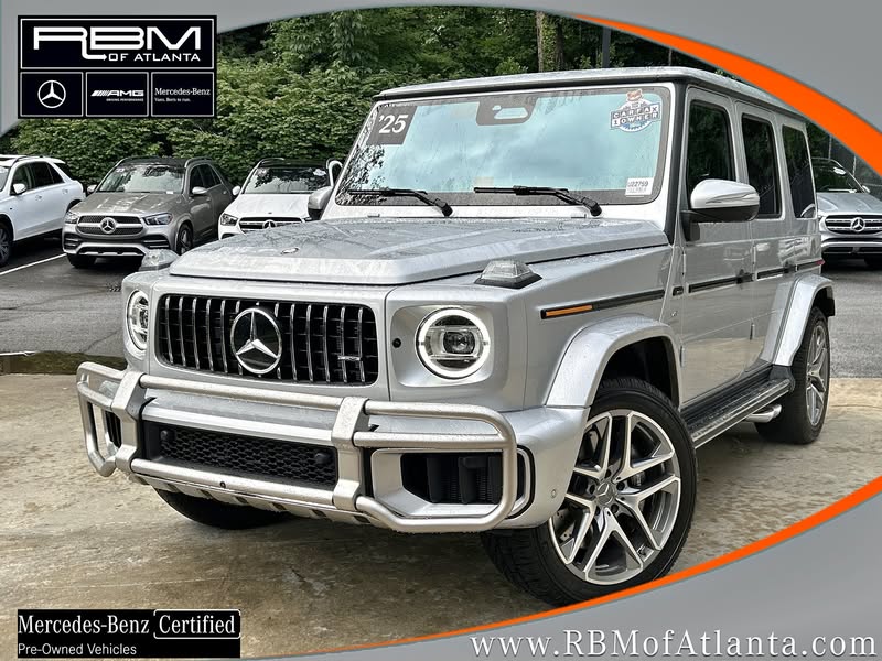 2025 Mercedes-Benz G-Class - G 63 AMG 4MATIC Sport Utility 4D