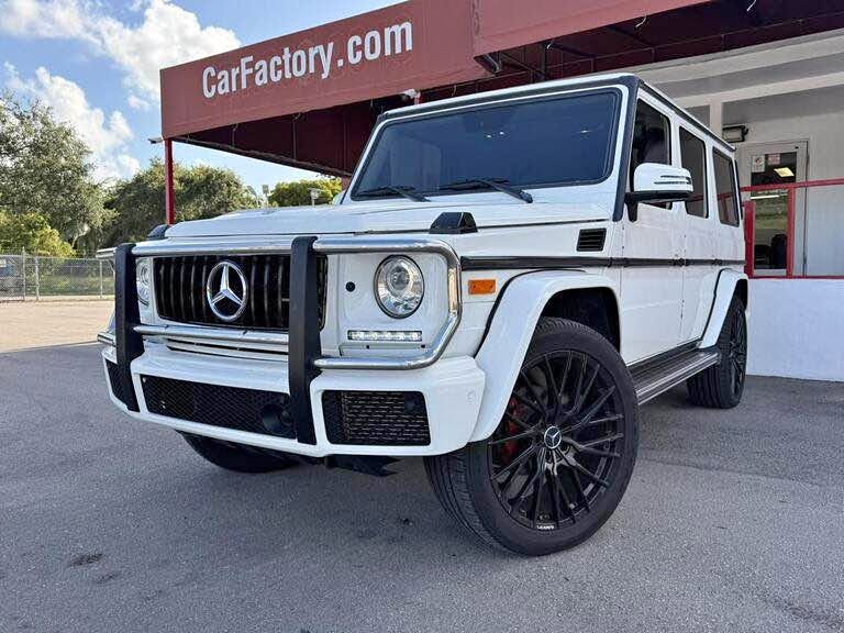 2017 Mercedes-Benz G-Class - G 63 AMG 4MATIC Sport Utility 4D