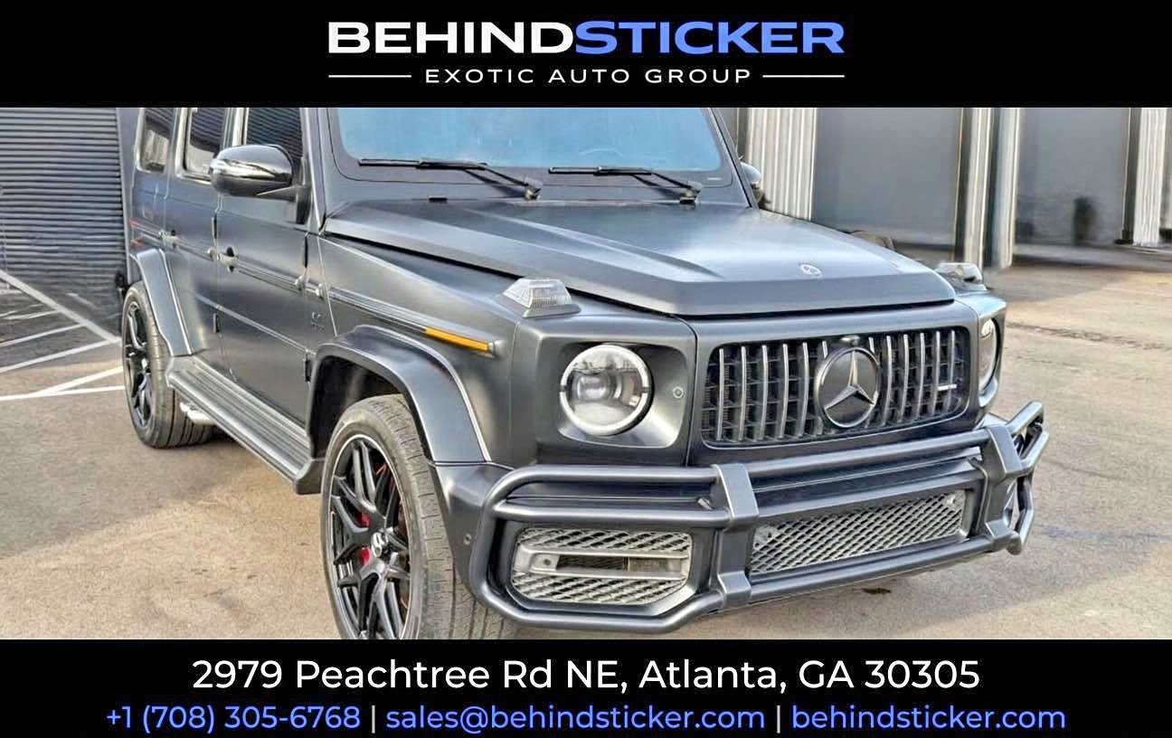 2020 Mercedes-Benz G-Class - G 63 AMG Sport Utility 4D