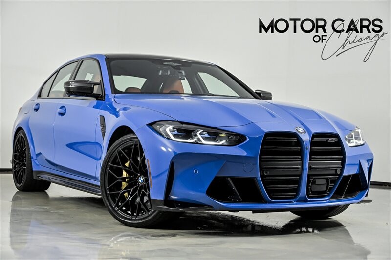 2024 BMW M3 Competition xDrive-SANTORINI BLUE-BIG $128K...