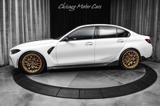 2024 BMW M3 CS Sedan Frozen White! Only 2,900 Miles! M Carbon Bucket Seats!