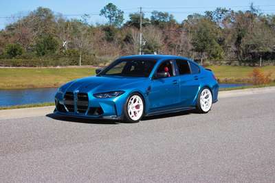 2023 BMW M3 1 of 2 Atlantic Blue Individual, 6-Speed...