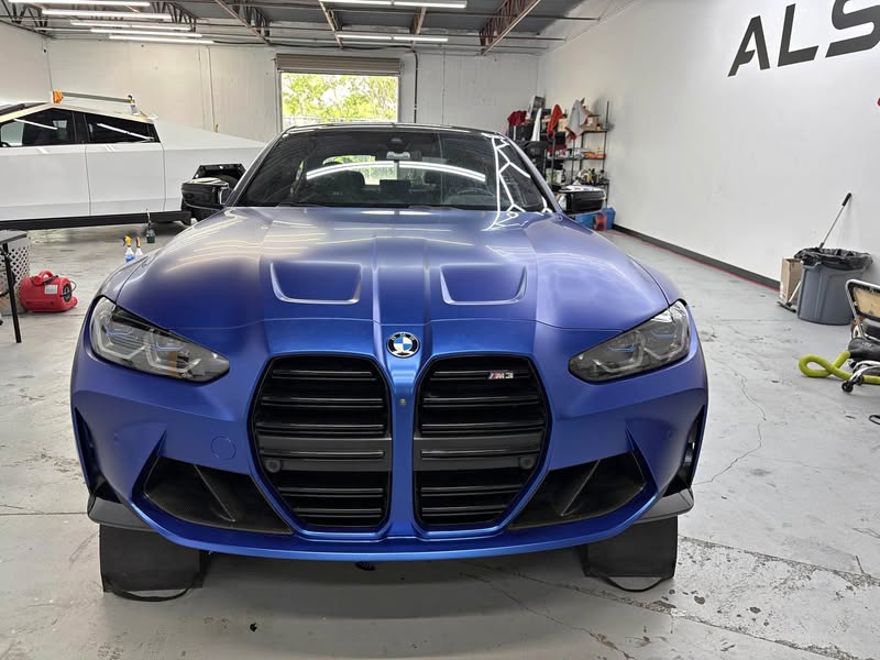 2021 BMW M3 Base Manual Transmission Full PPF Wrap