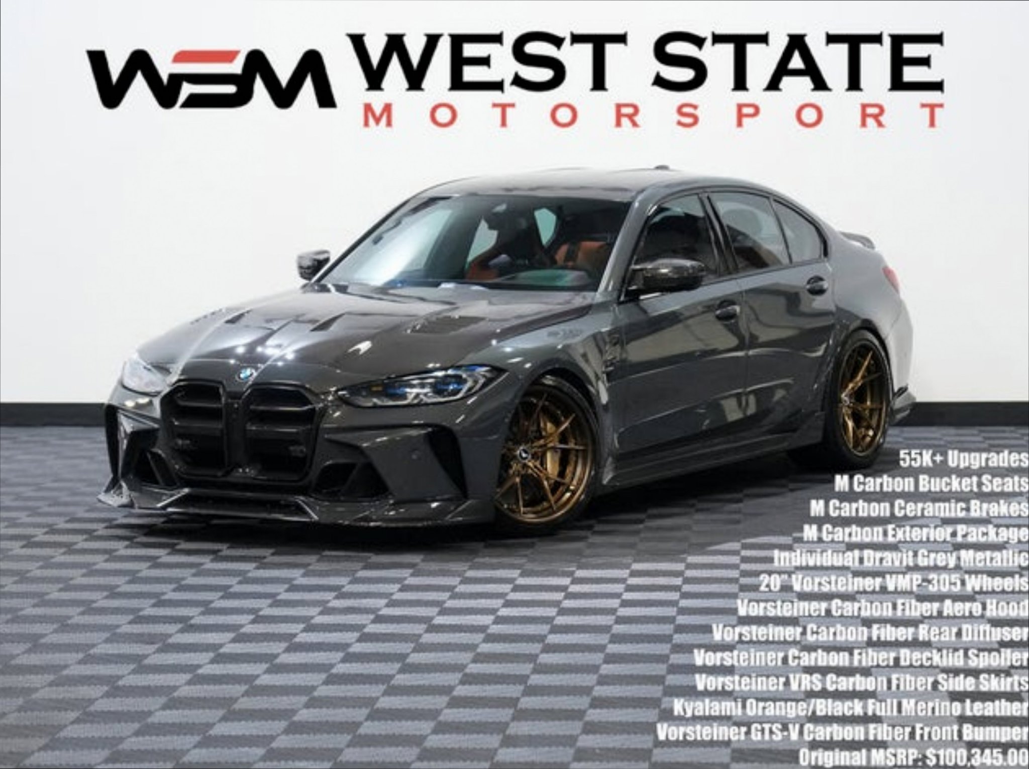 2021 BMW M3 RWD
