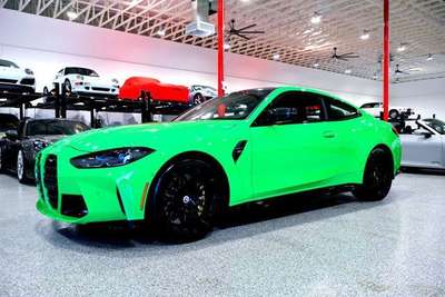 2023 BMW M4 SIGNAL GREEN...1,695 Miles...6sp Manual