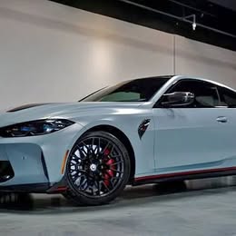 2023 BMW M4 CSL Coupe \u2013 Frozen Grey, Carbon Buckets, Full PPF, Only 7k Miles