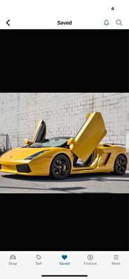 2008 Lamborghini Gallardo LP 550-2 Spyder Convertible 2D
