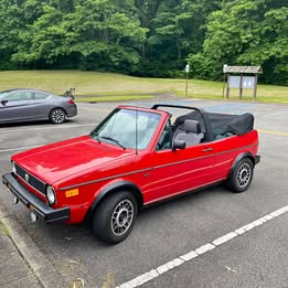 1986 Volkswagen rabbit cabriolet golf