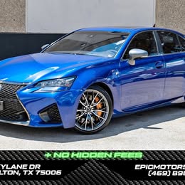 2016 Lexus GS GS F Sedan 4D