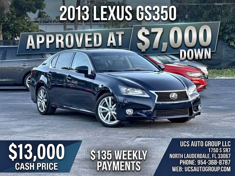 2013 Lexus GS - GS 350 Sedan 4D