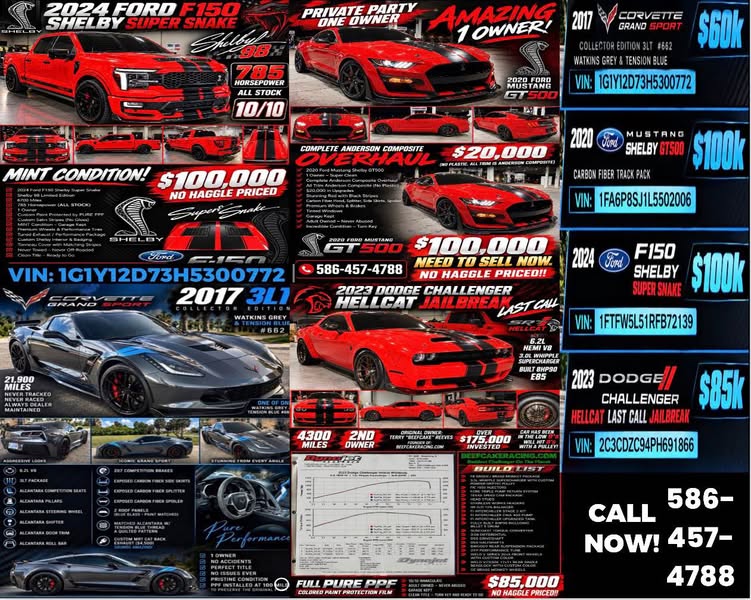 2020 Ford Mustang - Shelby GT500 Cobra Coupe 2D