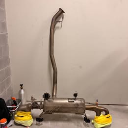 2021 Nissan GT-R R35 OEM Factory Titanium Exhaust