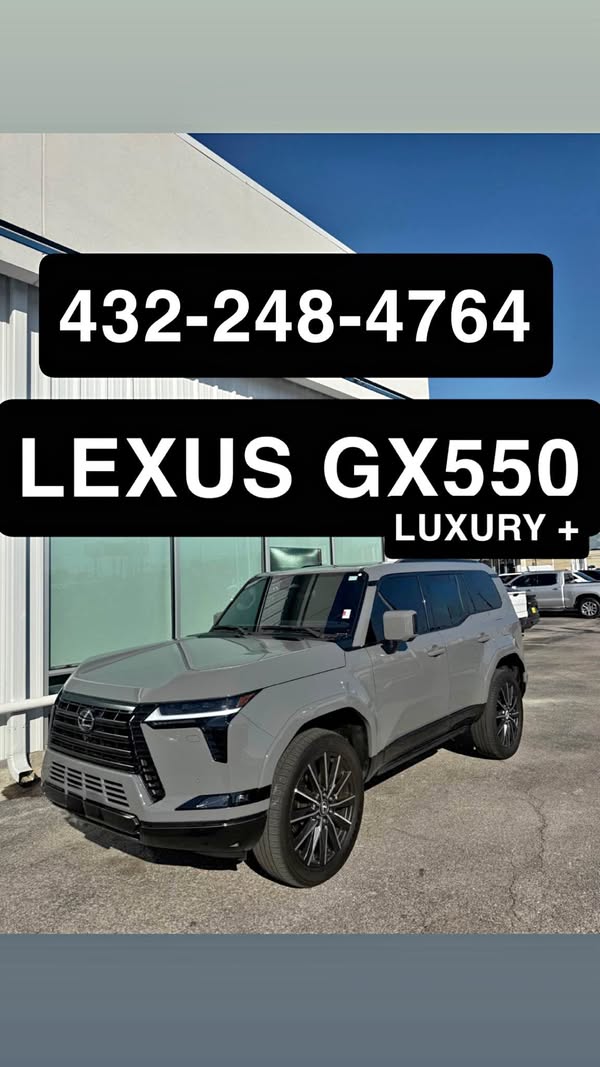 2025 Lexus GX - 550 LUXURY +