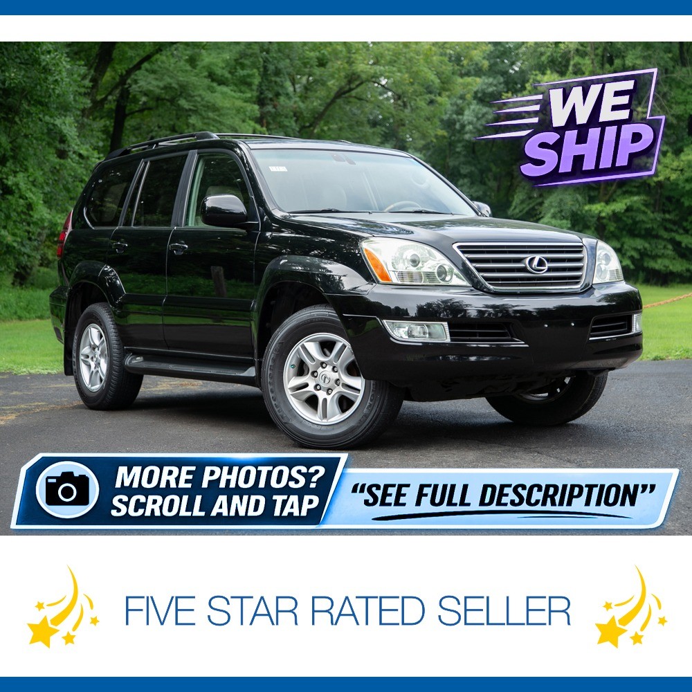 2005 Lexus GX 470 Super Low 75K Southern 8 Passengers...