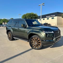 2024 Lexus gx 550 luxury sport utility - bronze wheels