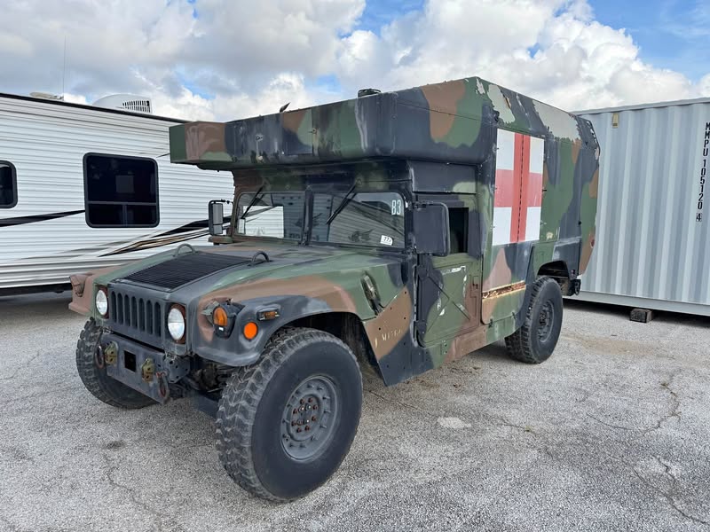 2001 AM General M997 A2 HMMWV Hummer Ambulance