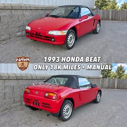 1993 Honda beat \u2014 kei convertible